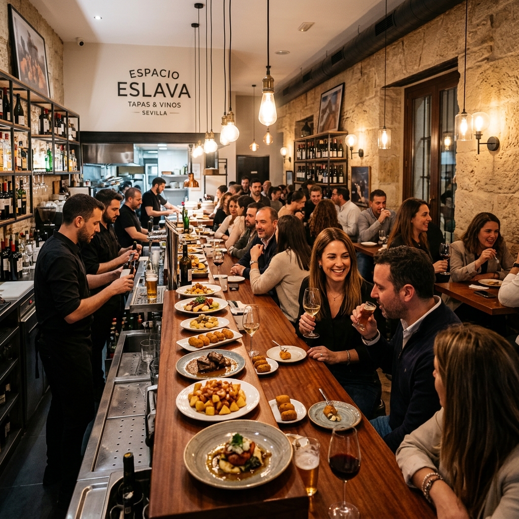 Reseña: Espacio Eslava (El templo de las tapas creativas en Sevilla)